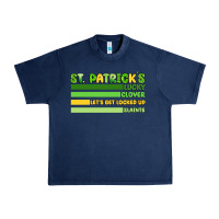 Navy st. patrick's lucky clover  artiststas Urban Heavy Tee - Artiststas