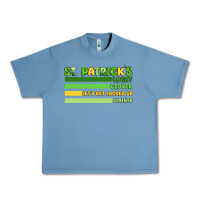 Pebble Blue st. patrick's lucky clover  artiststas Urban Heavy Tee - Artiststas