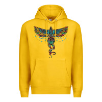 Lemon aztec serape thunderbird Premium Hoodie - RanaPortraitStore