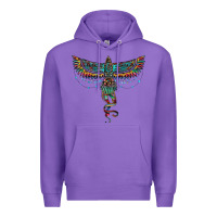 Purple aztec serape thunderbird Premium Hoodie - RanaPortraitStore