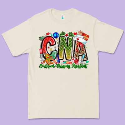 Christmas Cna Premium Tee Designed By Cowhidedigitalart