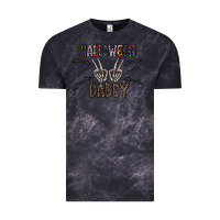 Cloud Black halloween daddy Vintage Tee - CowhideDigitalArt