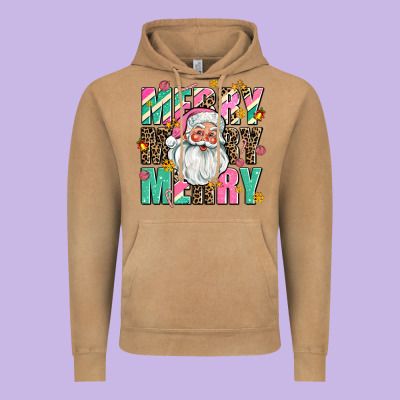 Merry Merry Merry Vintage Hoodie Designed By Adodesignshop