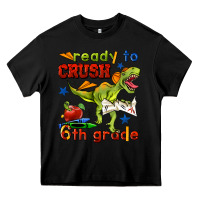 Black ready to crush 6th grade Heavy Core Tee - BundleAndBundleShop