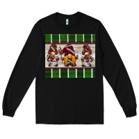 Black football gnomes Long Sleeve Tee - BarkalooDesign