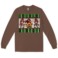 Chestnut football gnomes Long Sleeve Tee - BarkalooDesign