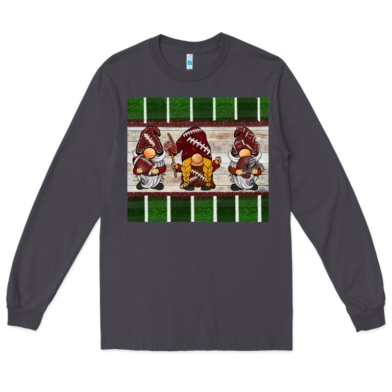 Football Gnomes Long Sleeve Tee by BarkalooDesign | Teevron