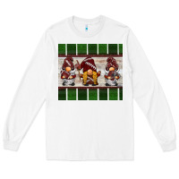 White football gnomes Long Sleeve Tee - BarkalooDesign