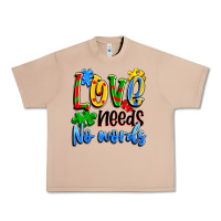 Burro love needs no words Urban Heavy Tee - Artiststas
