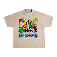 French Oak love needs no words Urban Heavy Tee - Artiststas