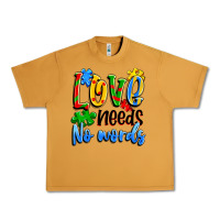 Peanut Butter love needs no words Urban Heavy Tee - Artiststas
