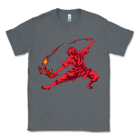 Charcoal Heather zuko Classic Tee - DesigneFamous