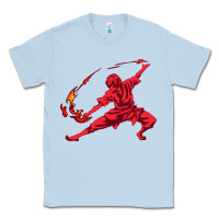 Dusty Blue zuko Classic Tee - DesigneFamous