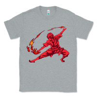 Heather Grey zuko Classic Tee - DesigneFamous