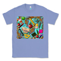 Colony Blue teacher mousepad Classic Tee - BarkalooDesign