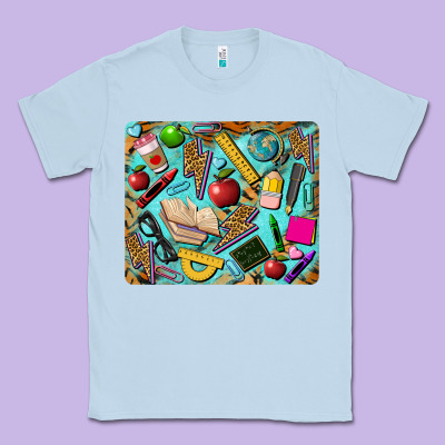 Teacher Mousepad Classic Tee Designed By Barkaloodesign