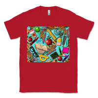 Red teacher mousepad Classic Tee - BarkalooDesign