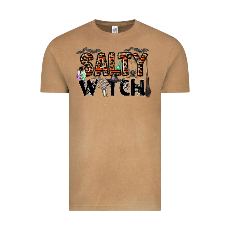 Salty Witch Vintage Tee by CowhideDigitalArt | Teevron
