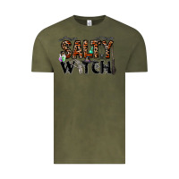 Vintage Olive salty witch Vintage Tee - CowhideDigitalArt
