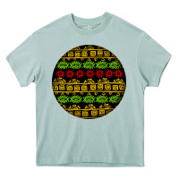 Arona african masks round earrings Heavy Core Tee - BundleAndBundleShop