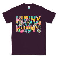 Plum Hunny Bunny Easter Classic Tee - BundleAndBundleShop