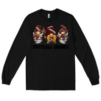 Black football gnomes Long Sleeve Tee - BarkalooDesign