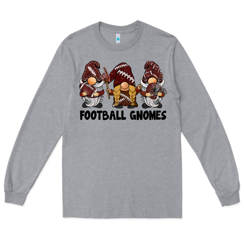 Football Gnomes Long Sleeve Tee by BarkalooDesign | Teevron
