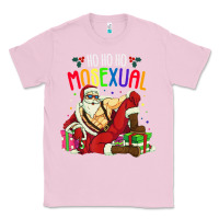 Bubblegum Pink mens ho ho ho mosexual Classic Tee - DesigneFamous