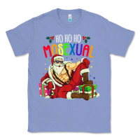 Colony Blue mens ho ho ho mosexual Classic Tee - DesigneFamous