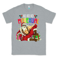 Heather Grey mens ho ho ho mosexual Classic Tee - DesigneFamous