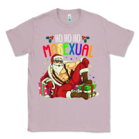 Lilac mens ho ho ho mosexual Classic Tee - DesigneFamous