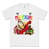 White mens ho ho ho mosexual Classic Tee - DesigneFamous