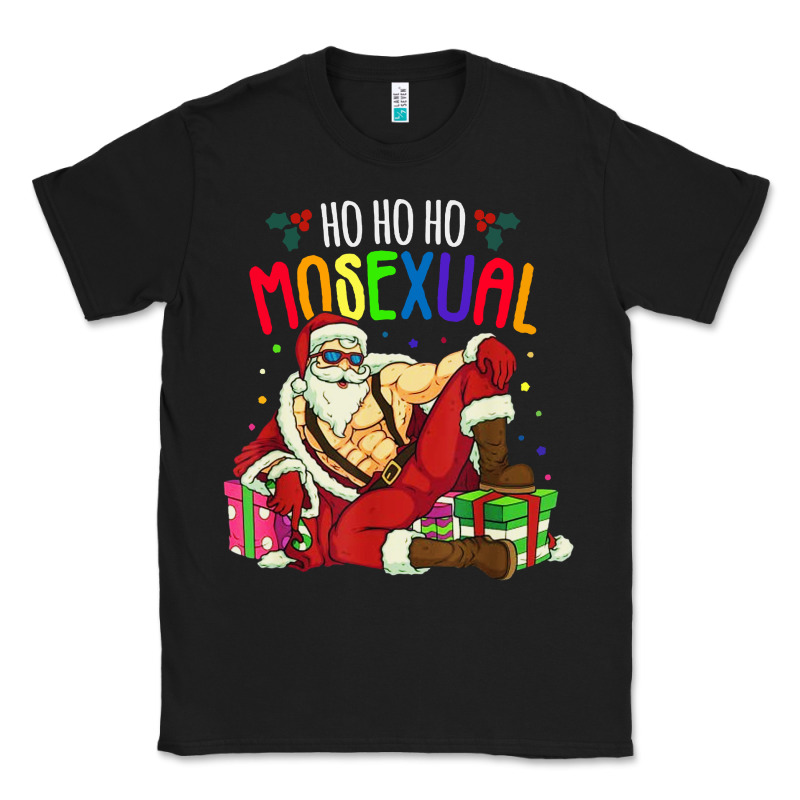 Mens Ho Ho Ho Mosexual Classic Tee by DesigneFamous | Teevron