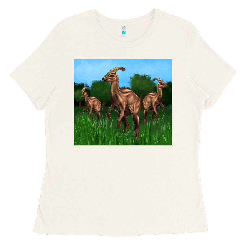 Parasaurolophus Ladies Tee by Artiststas | Teevron