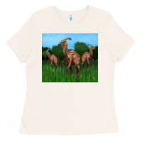 Bone parasaurolophus Ladies Tee - Artiststas