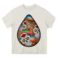 Cream mexican teardrop  2 Heavy Core Tee - BundleAndBundleShop