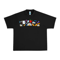 Black Best Teacher Ever Urban Heavy Tee - CowhideDigitalArt