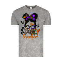 Cloud Rock one spooky teacher Vintage Tee - SublimationCraftShop