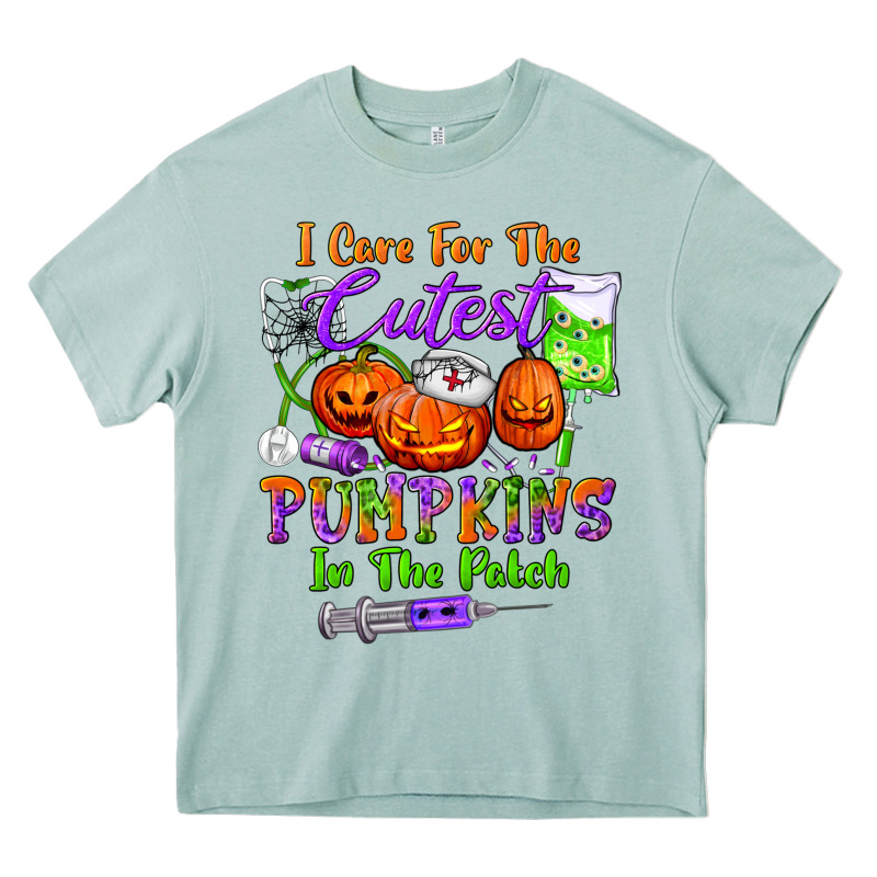 I Care For The Cutest Pumpkins In The Patch Heavy Core Tee by BundleAndBundleShop | Teevron