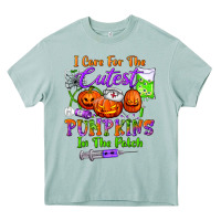 Arona i care for the cutest pumpkins in the patch Heavy Core Tee - BundleAndBundleShop