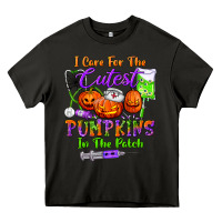 Asphalt i care for the cutest pumpkins in the patch Heavy Core Tee - BundleAndBundleShop