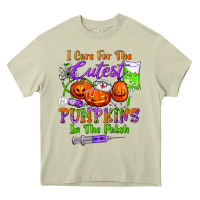 Mossy i care for the cutest pumpkins in the patch Heavy Core Tee - BundleAndBundleShop