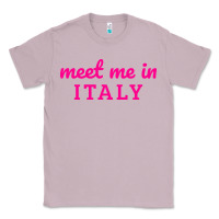 Lilac meet me in italy Classic Tee - DesigneFamous