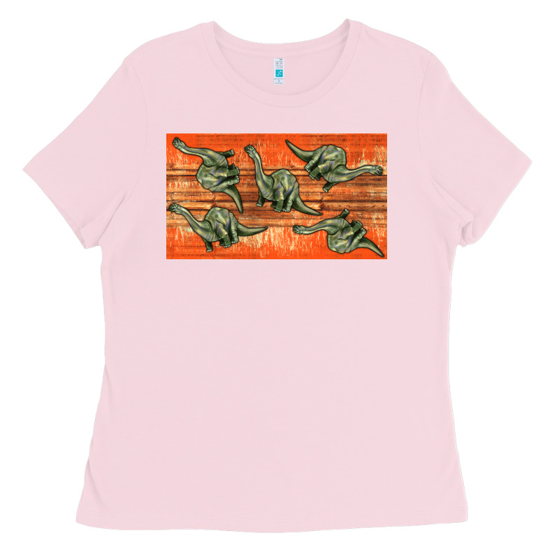 Dinosaur Brontosaurus Sippy Cup Ladies Tee by Artiststas | Teevron