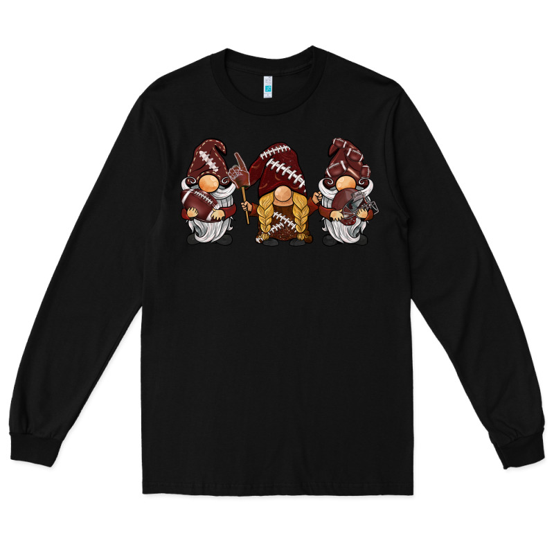 Football Gnomes Long Sleeve Tee by BarkalooDesign | Teevron
