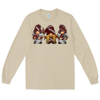 Mushroom football gnomes Long Sleeve Tee - BarkalooDesign