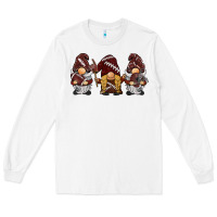 White football gnomes Long Sleeve Tee - BarkalooDesign