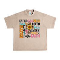 French Oak faith cross Urban Heavy Tee - Artiststas