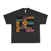 Pigment Black faith cross Urban Heavy Tee - Artiststas