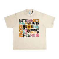 Sandshell faith cross Urban Heavy Tee - Artiststas